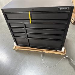 California AS-IS Husky 46 in 9-Drawer Mobile Workbench