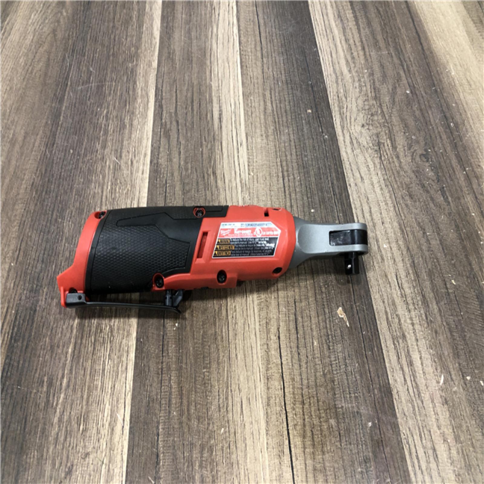 AS-IS Milwaukee FUEL 12-Volt Lithium-Ion Brushless Cordless High Speed 3/8 in. Ratchet (Tool-Only)