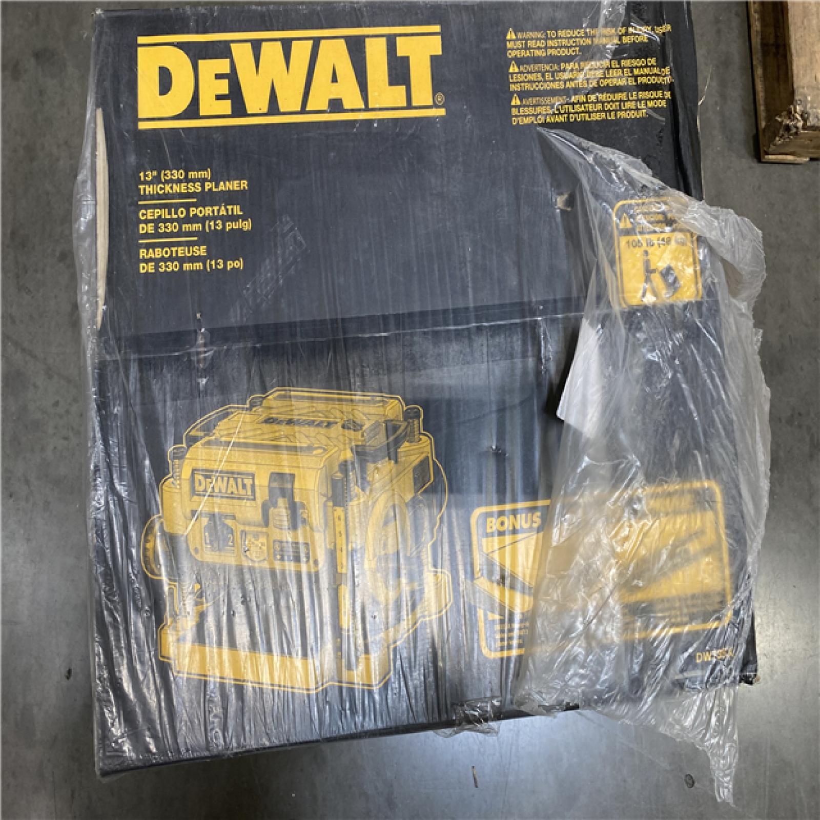 NEW- 15 Amp Corded 13 in. Heavy-Duty 2-Speed Bench Planer