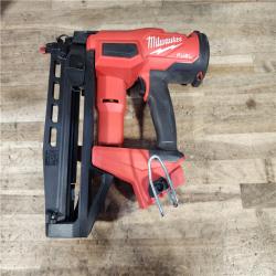HOUSTON LOCATION - AS-IS Milwaukee FUEL 18-Volt Lithium-Ion Brushless Cordless Gen ll 16-Gauge Straight Finish Nailer (Tool Only)