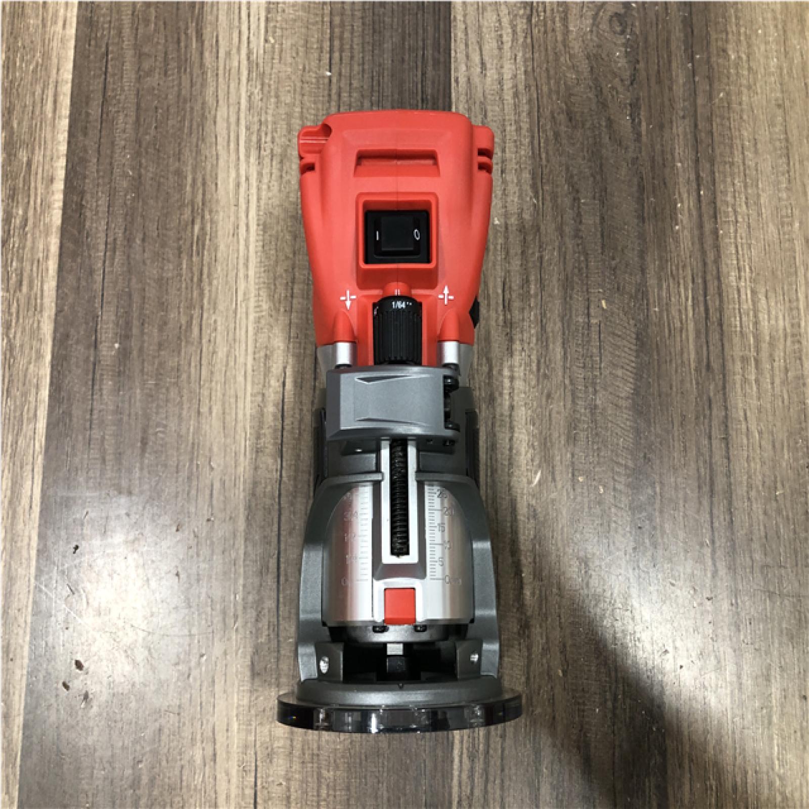 AS-IS Milwaukee FUEL 18V Lithium-Ion Brushless Cordless Compact Router (Tool-Only)