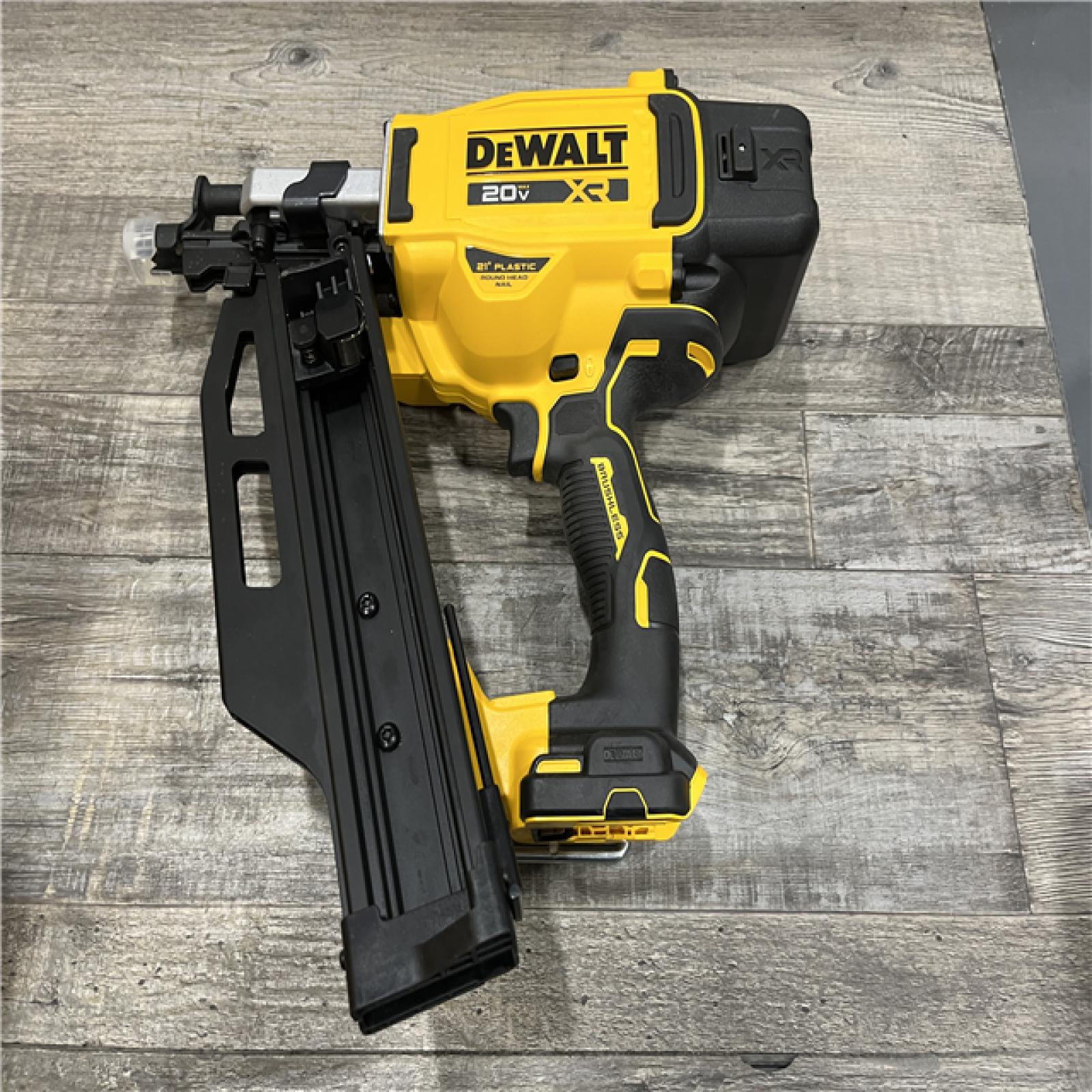 AS-IS DEWALT 20-Volt 21° Cordless Framing Nailer (Tool-Only)