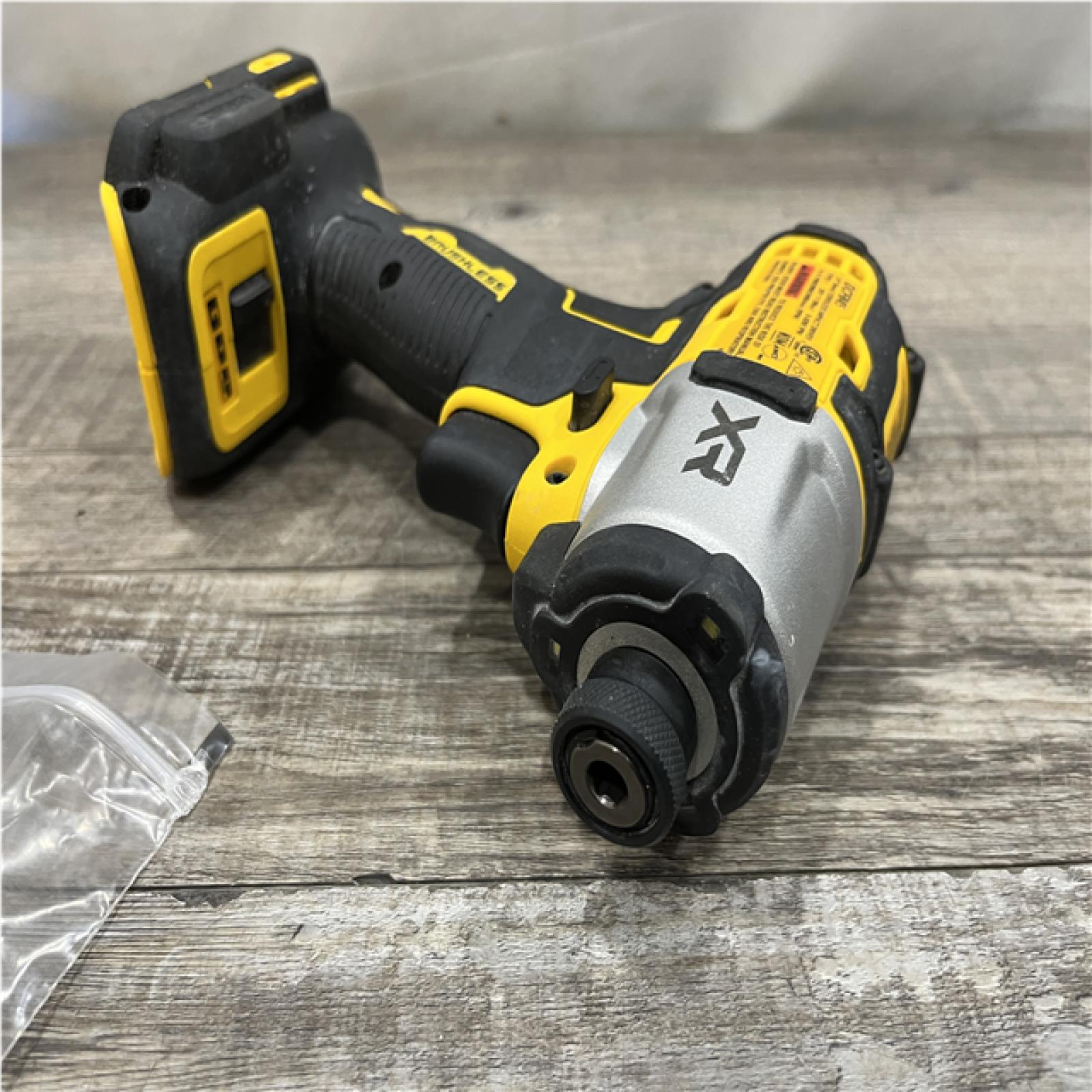 AS-IS DEWALT 20-Volt Maximum XR Cordless Brushless 1/4 in. 3-Speed Impact Driver (Tool-Only)