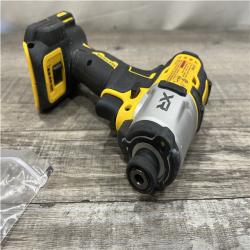 AS-IS DEWALT 20-Volt Maximum XR Cordless Brushless 1/4 in. 3-Speed Impact Driver (Tool-Only)
