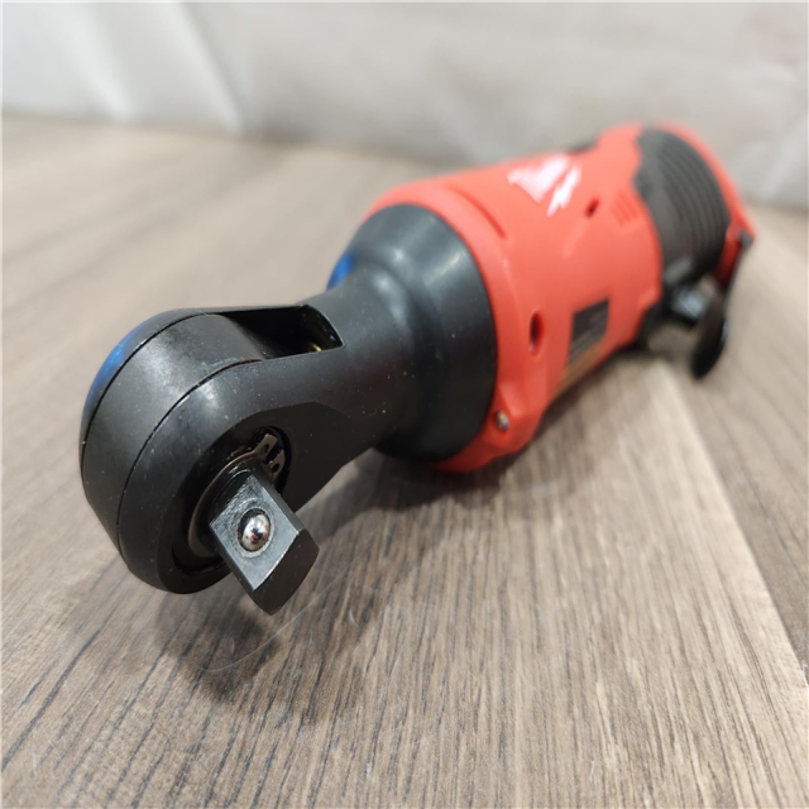 AS-IS- MILWAUKEE.38 in. M12 Cordless Ratchet (Tool-Only)