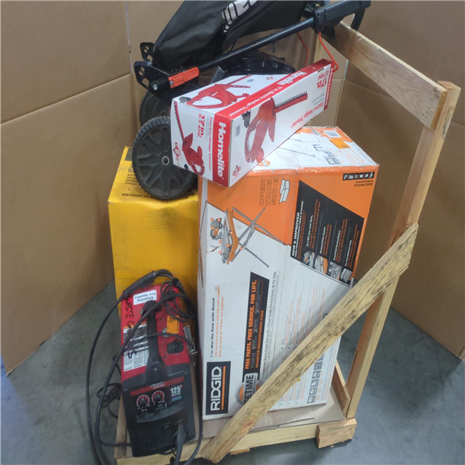CALIFORNIA AS-IS OUTDOOR POWER EQUIPMENT