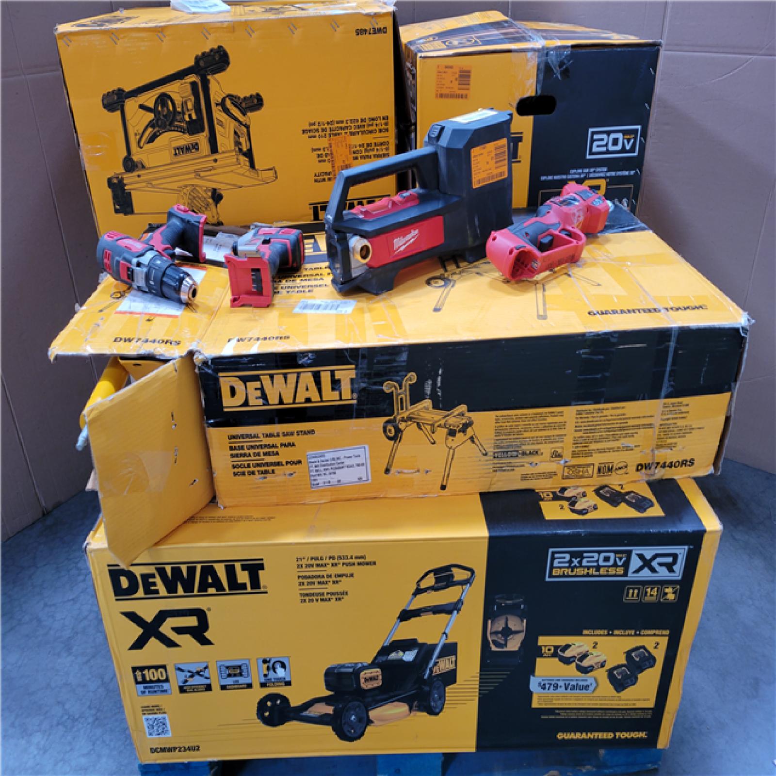 CALIFORNIA AS-IS TOOL PALLET