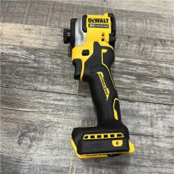 AS-IS DEWALT ATOMIC 20V MAX Lithium-Ion Cordless 1/4 in. Brushless Impact Driver Kit