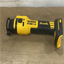 AS-IS DEWALT XR 20V Lithium-Ion Cordless Rotary Drywall Cut-Out Tool (Tool Only)