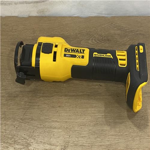 AS-IS DEWALT XR 20V Lithium-Ion Cordless Rotary Drywall Cut-Out Tool (Tool Only)