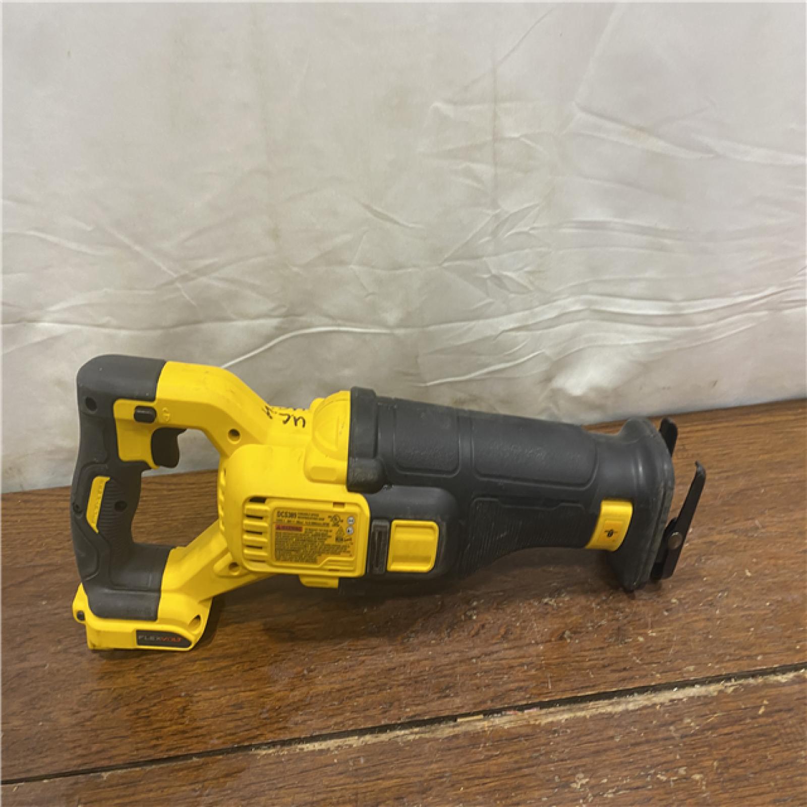 AS-IS DeWalt DCS389B FLEXVOLT 60V MAX Cordless Brushless Reciprocating Saw (Tool-Only)