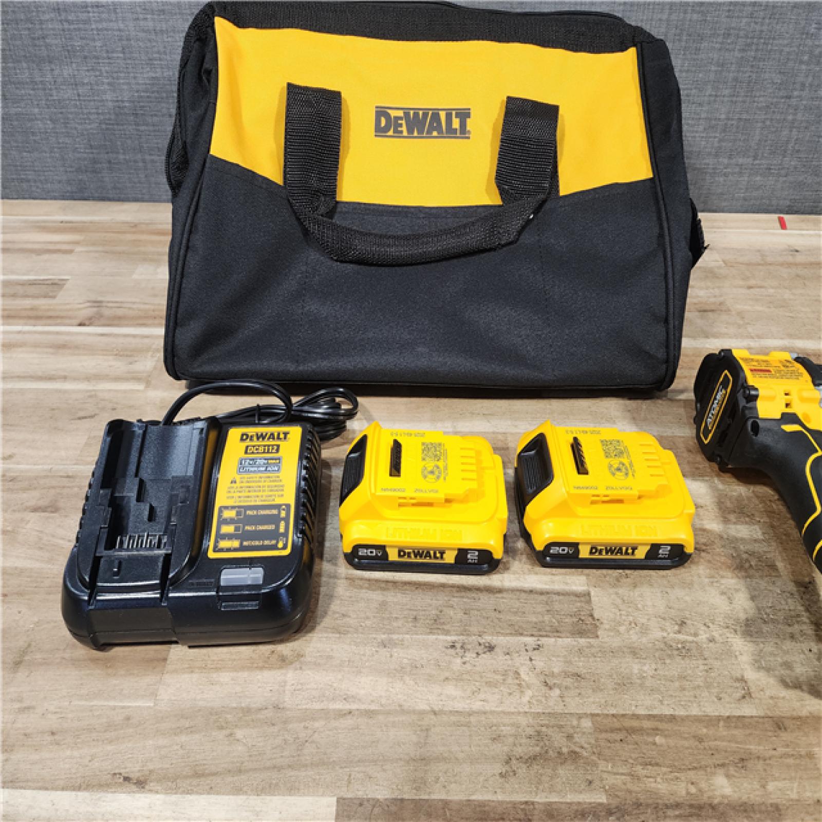HOUSTON LOCATION - AS - IS DEWALT ATOMIC 20-Volt Lithium-Ion Cordless Brushless (2-Tool) Combo Kit