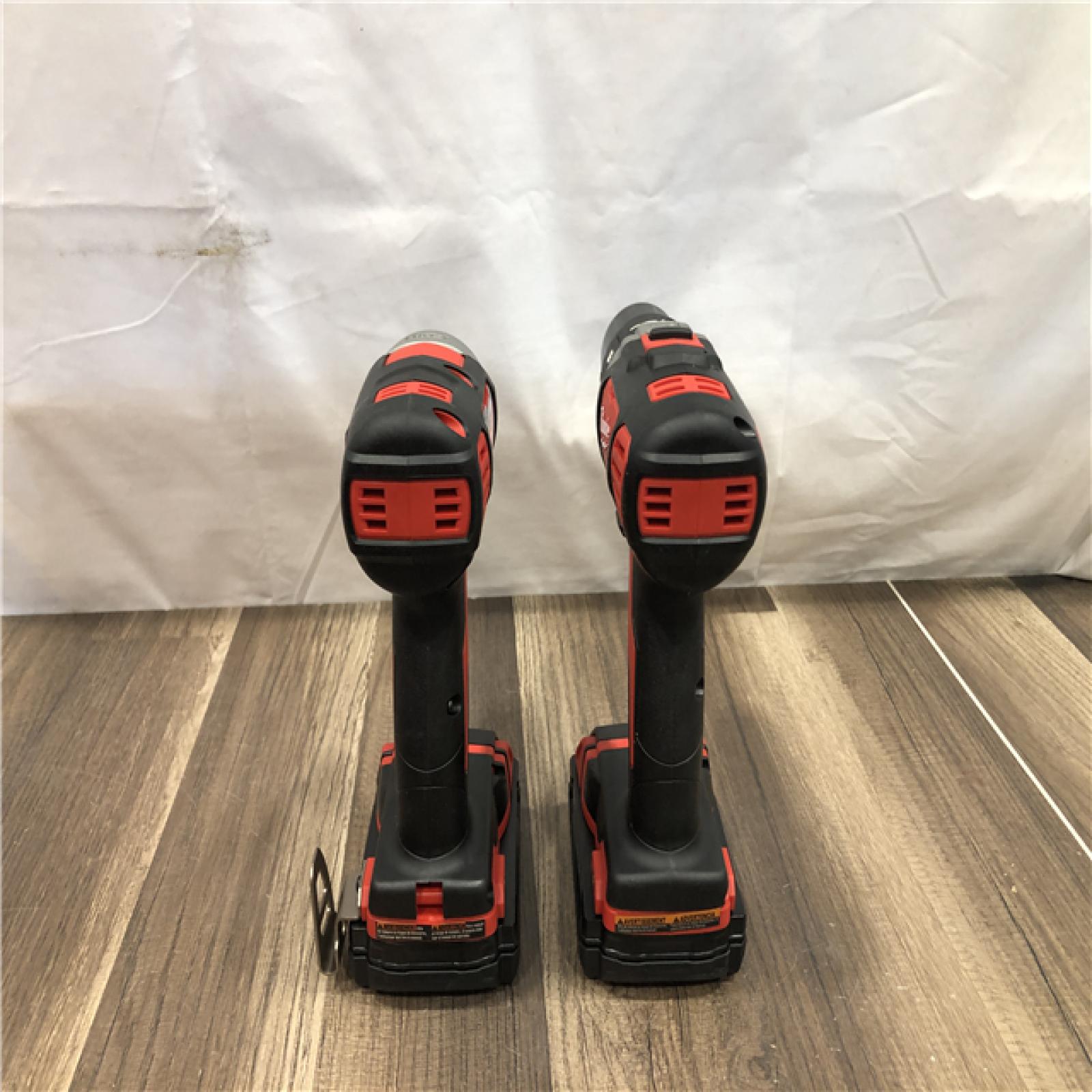 AS-IS Milwaukee 18V Lithium-Ion Cordless Drill Driver/Impact Driver Combo Kit