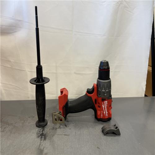 AS-IS - Milwaukee M18 FUEL 18V Lithium-Ion Brushless Cordless 1/2 in. Hammer Drill/Driver