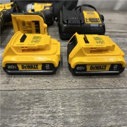 AS-IS DEWALT ATOMIC 20-Volt MAX Lithium-Ion Cordless Combo Kit
