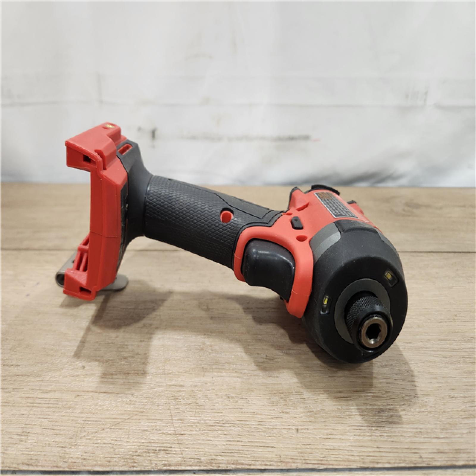 AS-IS- Milwaukee FUEL 18V Lithium-Ion Brushless Cordless 1/4 in. Hex Impact Driver (Tool-Only)