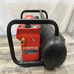 AS-IS Milwaukee FUEL 18-Volt Lithium-Ion Brushless Cordless 2 Gal. Electric Compact Quiet Compressor (Tool-Only)