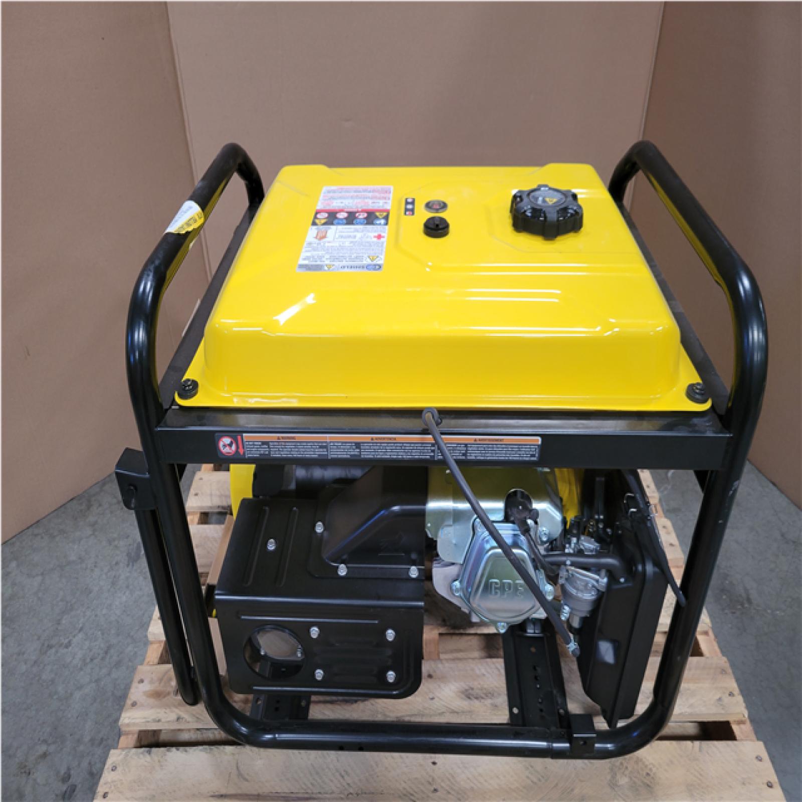 CALIFORNIA AS-IS CHAMPION TRI FUEL PORTABLE GENERATOR