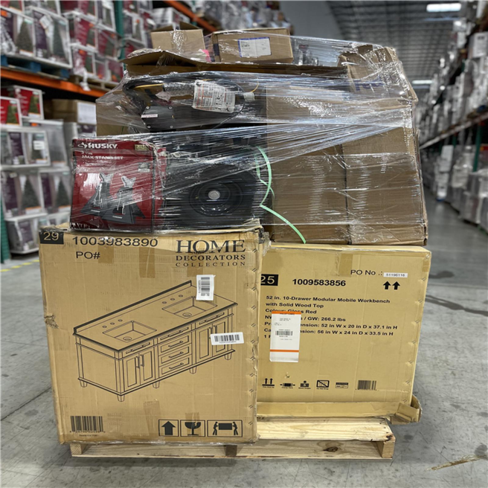DALLAS LOCATION- AS-IS- HOME IMPROVEMENT PALLET