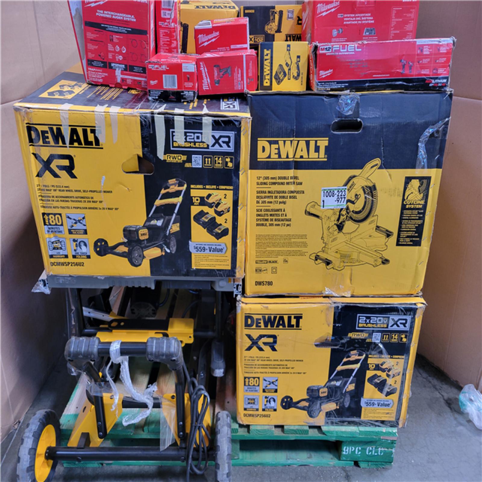 CALIFORNIA AS-IS TOOL PALLET