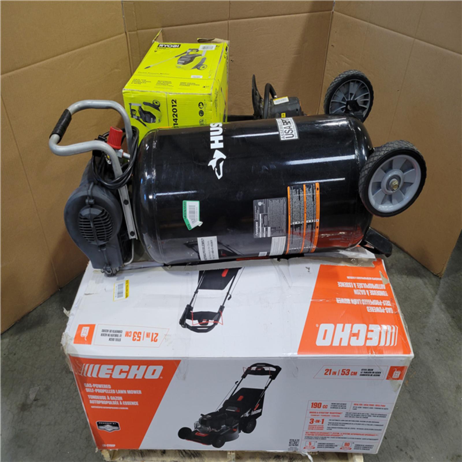 CALIFORNIA AS-IS OUTDOOR POWER EQUIPMENT