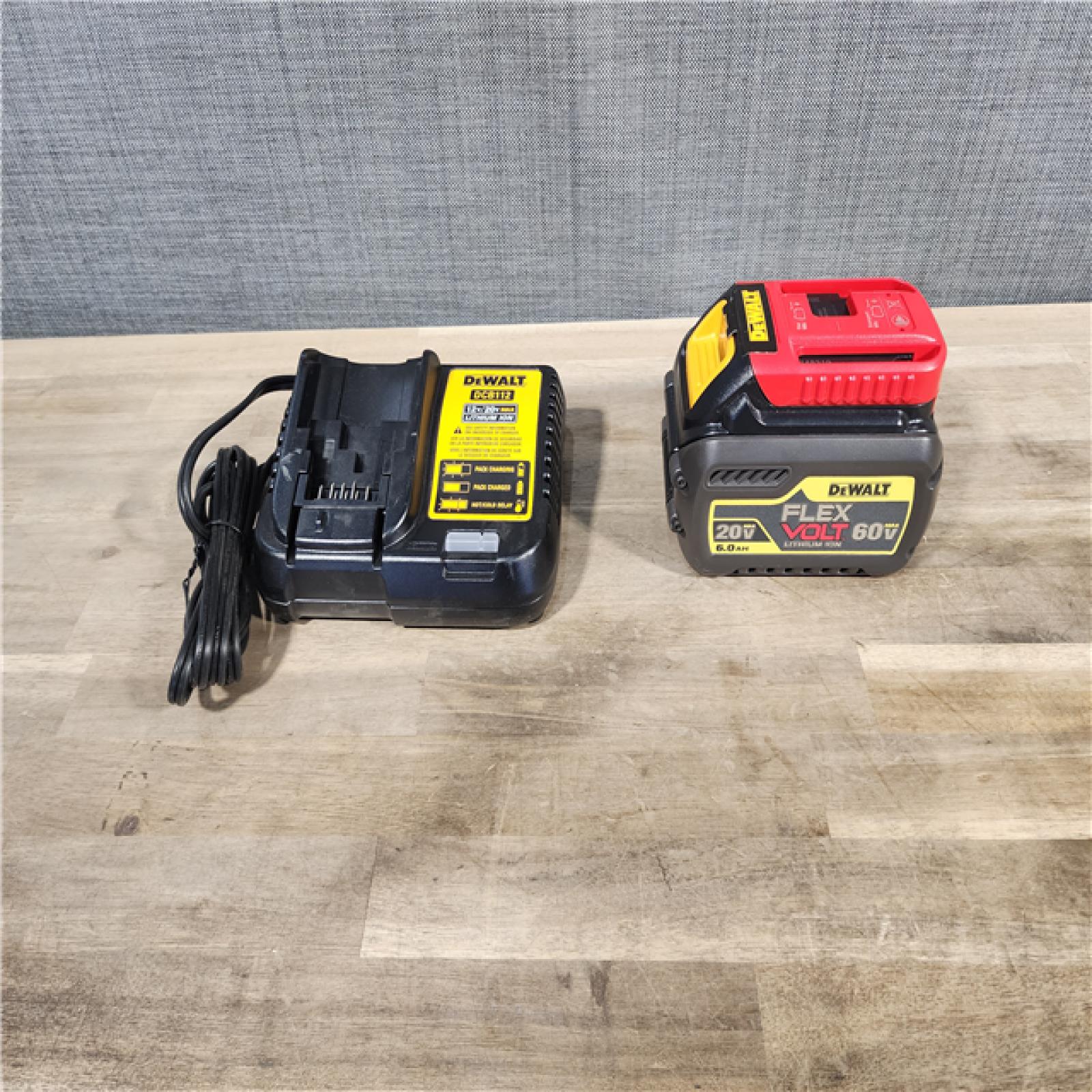 HOUSTON LOCATION - AS-IS FLEXVOLT 60V MAX Cordless Brushless Reciprocating Saw with (1) FLEXVOLT 6.0Ah Battery