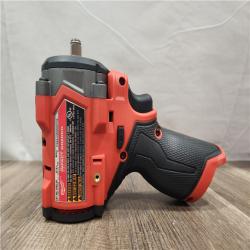 AS-IS- Milwaukee M12 FUEL M12 3/8 in. Cordless Brushless High Torque Impact Wrench (Tool-Only)
