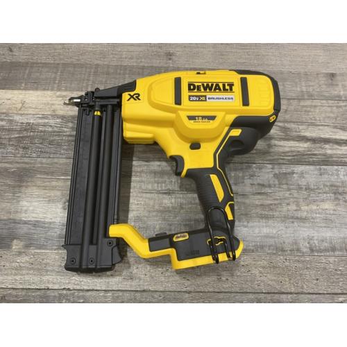 AS-IS DEWALT 20V MAX XR Lithium-Ion Electric Cordless 18-Gauge Brad Nailer (Tool Only)