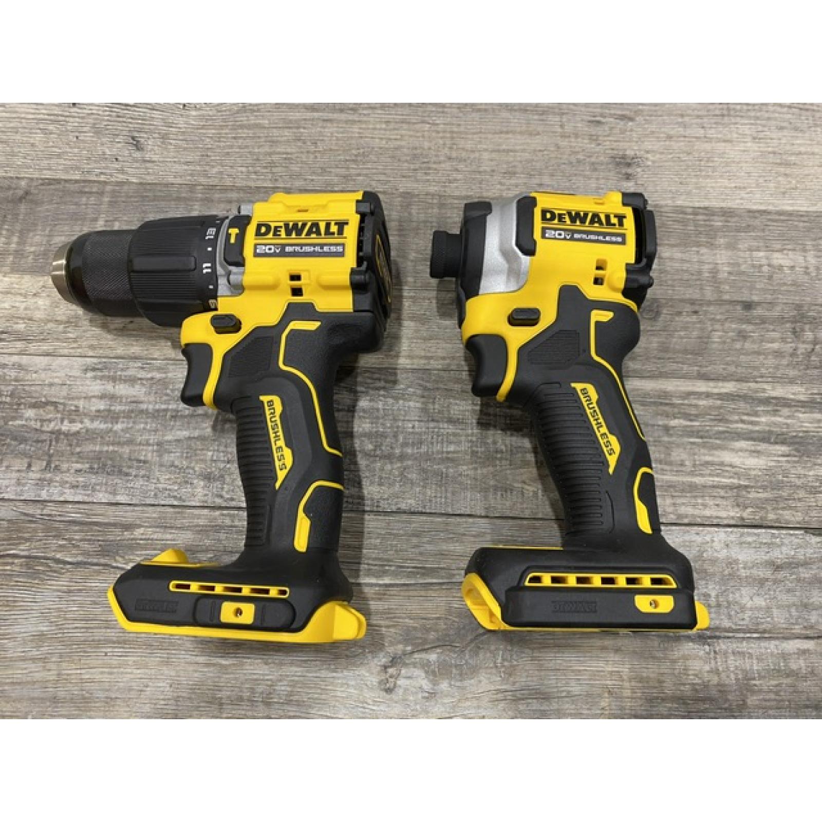 AS-IS DEWALT ATOMIC 20V MAX Lithium-Ion Cordless 2-Tool Combo Kit