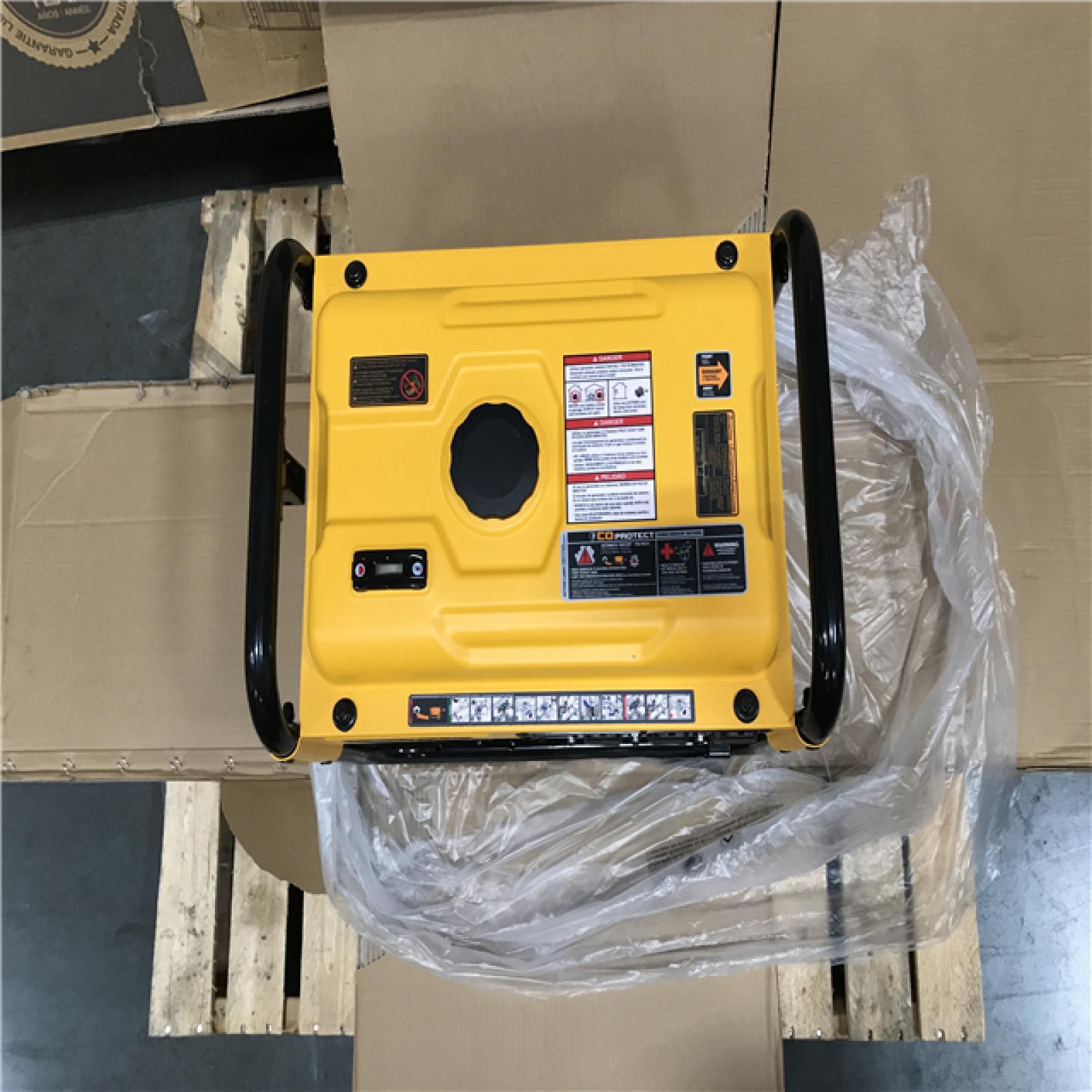 CALIFORNIA AS-IS DeWALT 4000 WATT GAS GENERATOR