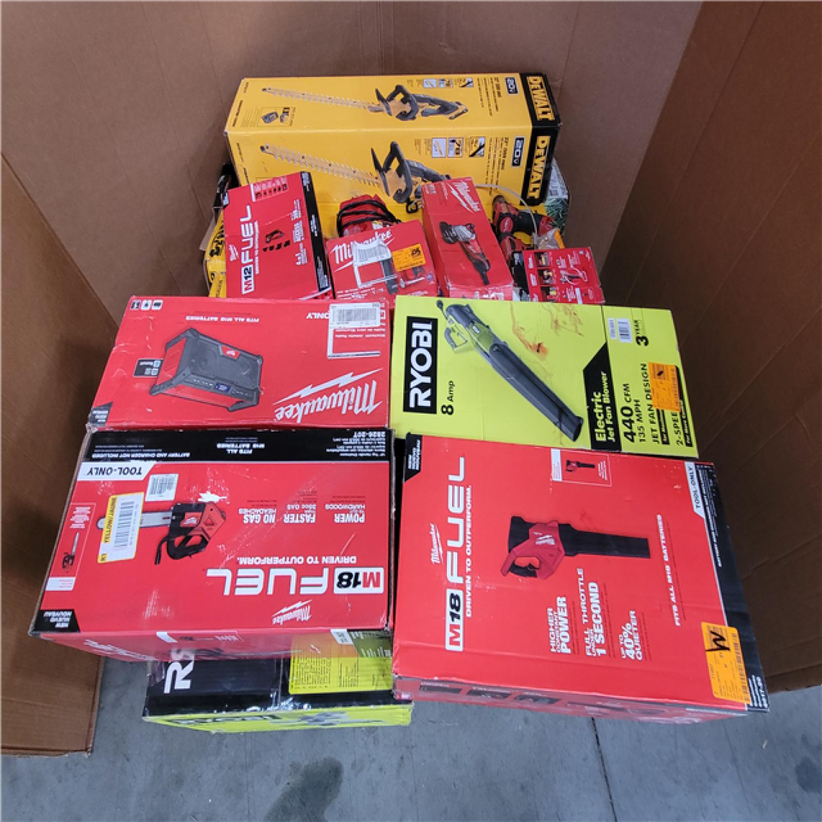 CALIFORNIA AS-IS TOOL PALLET