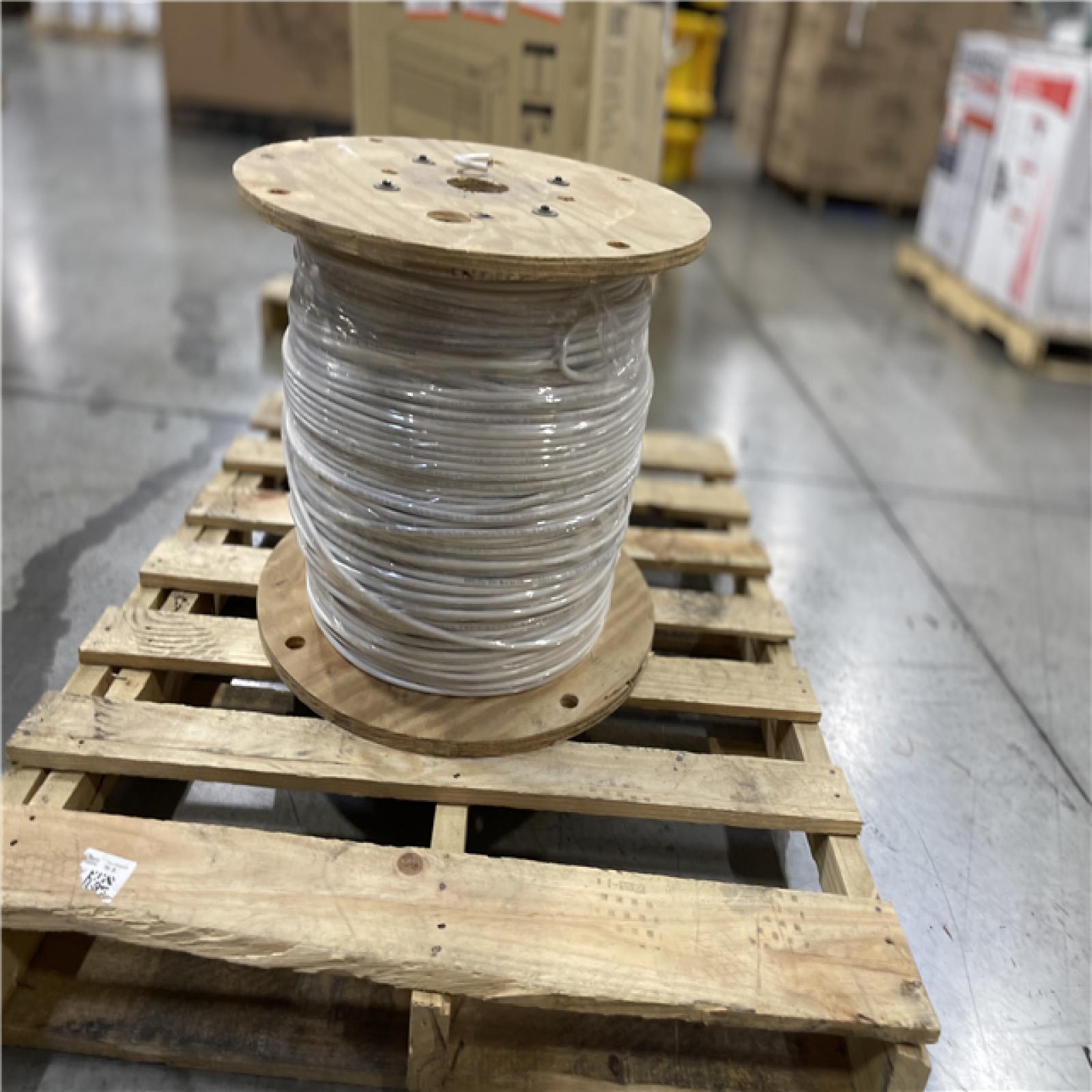 DALLAS LOCATION - Southwire 2,500 ft. 4 White Stranded CU SIMpull THHN Wire(SEE NOTES)