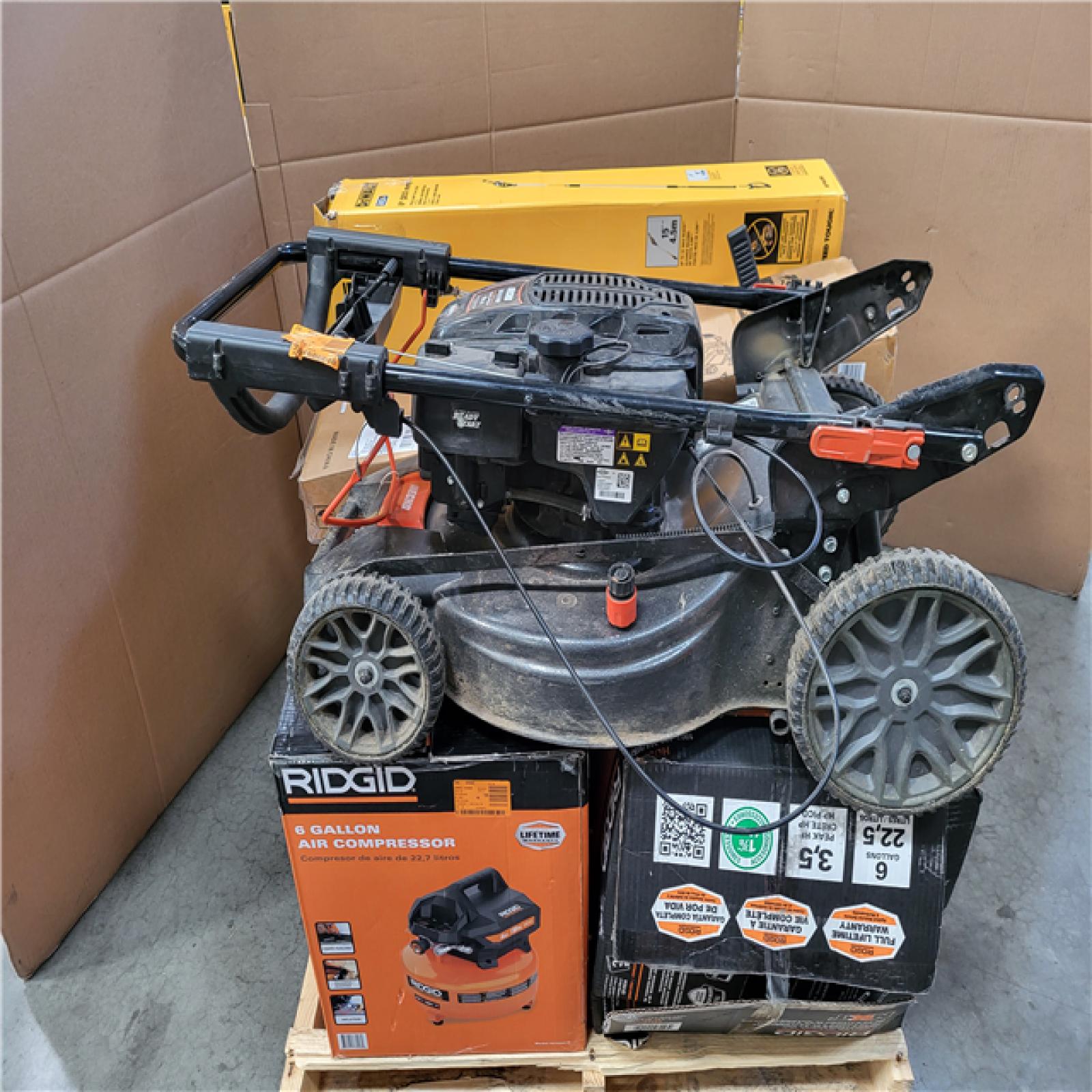 CALIFORNIA AS-IS OUTDOOR POWER EQUIPMENT