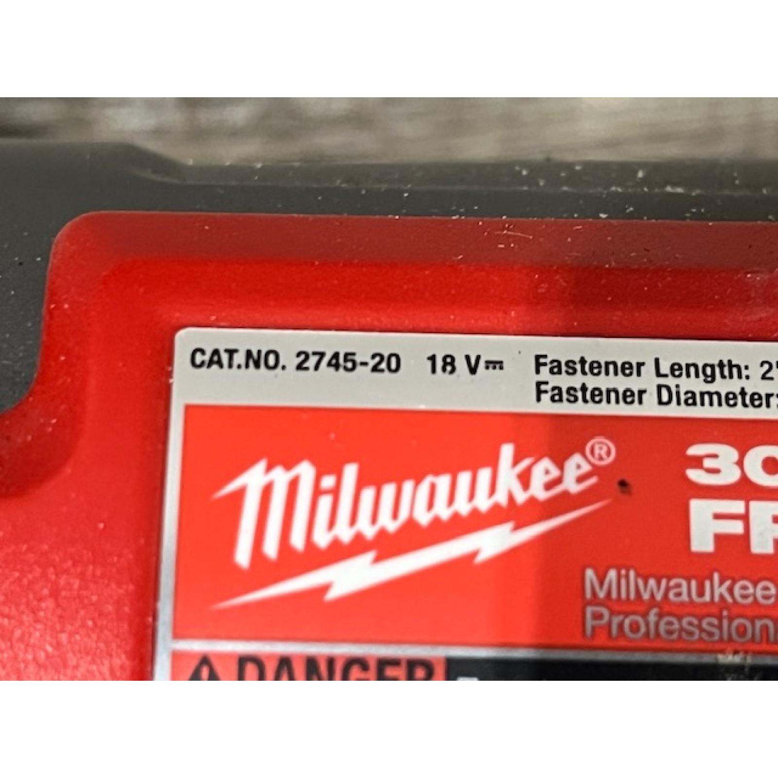 AS-IS Milwaukee FUEL 3-1/2 in. 18-Volt 30-Degree Lithium-Ion Brushless Cordless Framing Nailer (Tool-Only)