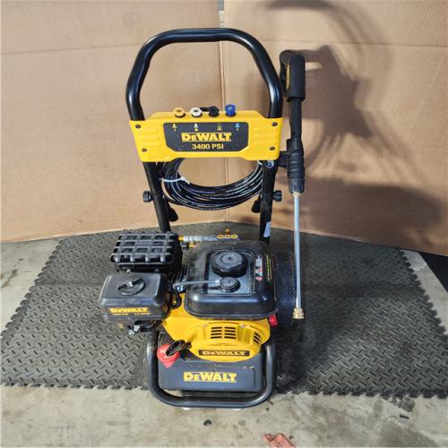HOUSTON LOCATION - AS-IS DEWALT 3400 PSI 2.5 GPM Gas Cold Water Pressure Washer with 208cc Engine