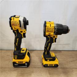 AS-IS- DeWalt 2-Tool Combo Kit W/ (2) BATTERY & CHARGER