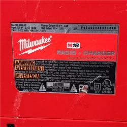 HOUSTON LOCATION - AS-IS M18 Lithium-Ion Cordless Jobsite Radio/Charger (TOOL ONLY)