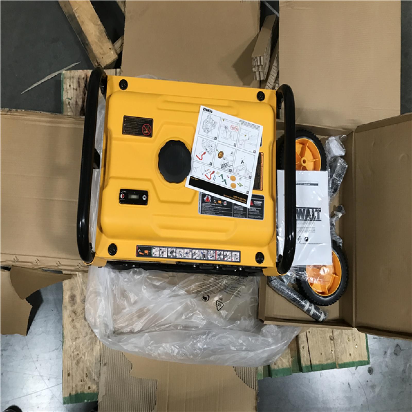 CALIFORNIA AS-IS DeWALT 4000 WATT GAS GENERATOR