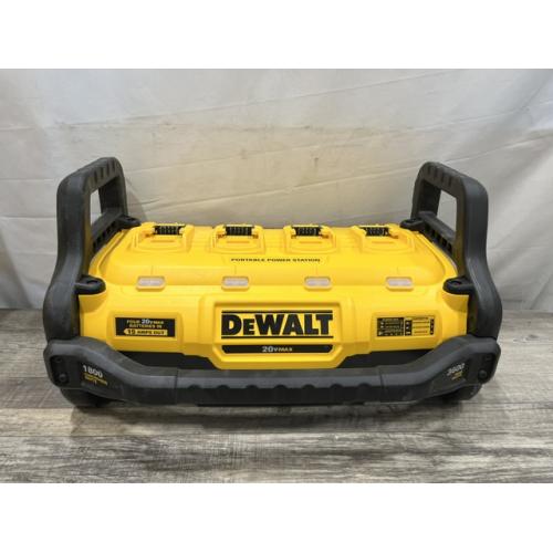 AS-IS DEWALT 1800 Watt Portable Power Station and 20V/60V MAX Lithium-Ion Battery Charger