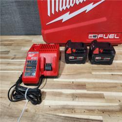 HOUSTON LOCATION - AS-IS Milwaukee FUEL 18V Lithium-Ion Brushless Cordless Hammer Drill and Impact Driver Combo Kit
