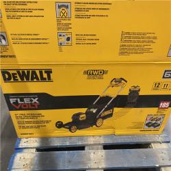 As-Is- FLEXVOLT 2x60V MAX 21 in. Cordless Battery Powered Self Propelled Lawn Mower Kit with  12.0 Ah Batteries and Chargers