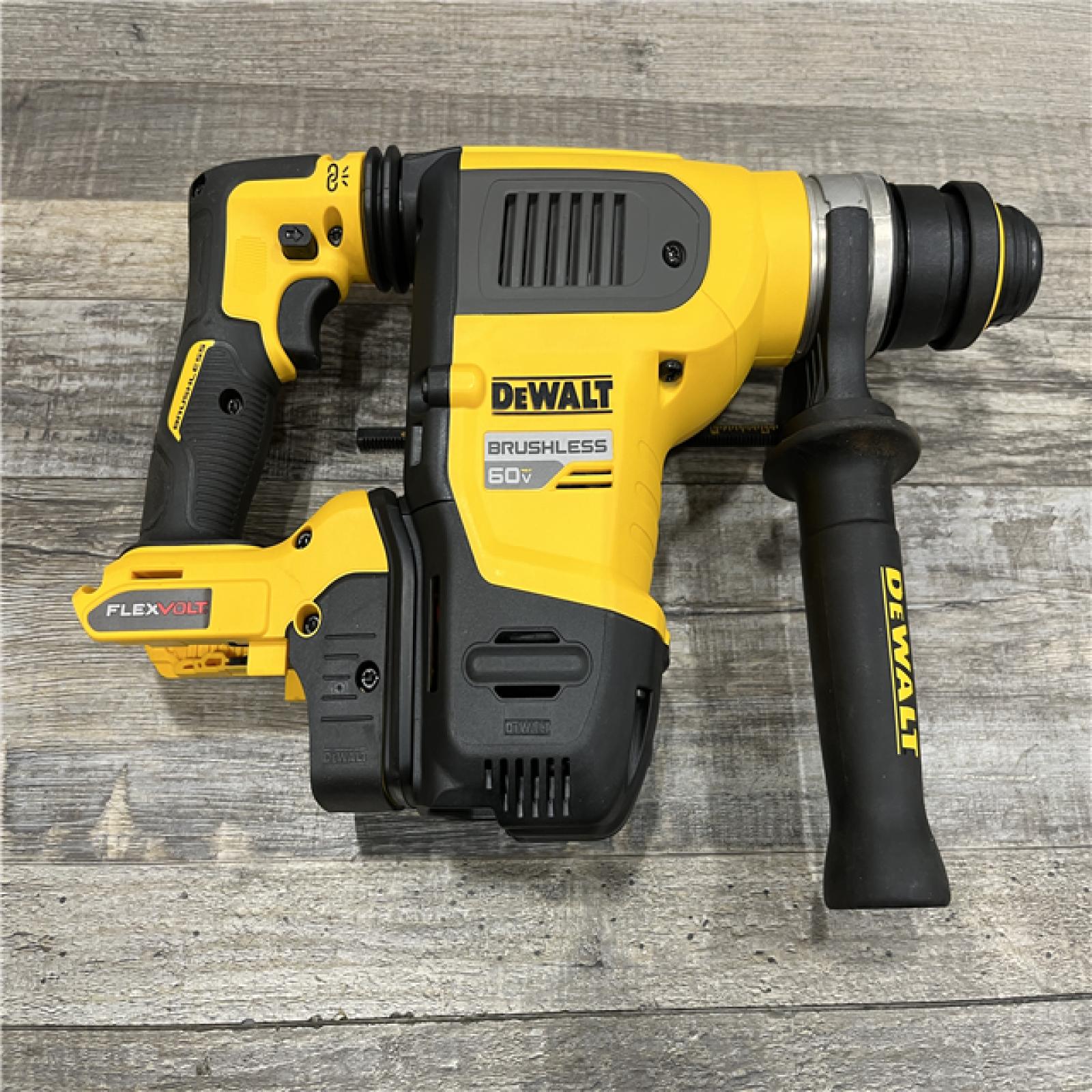AS-IS DEWALT FLEXVOLT 60V MAX Cordless 1-1/4 in. SDS Plus Rotary Hammer (Tool Only)