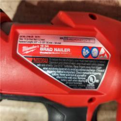 HOUSTON LOCATION - AS-IS Milwaukee M18 Fuel 18V Brushless 18-Gauge Brad Nailer 2746-20 (Bare Tool)