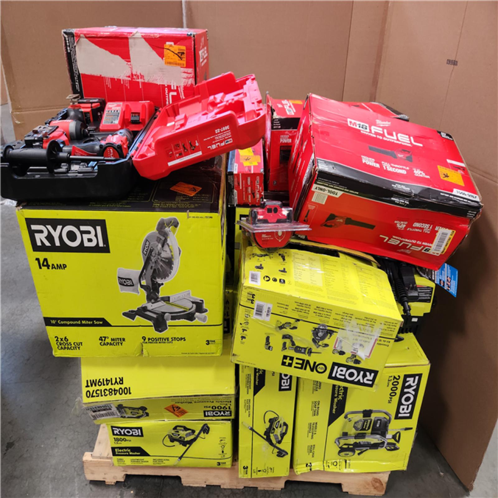 CALIFORNIA AS-IS TOOL PALLET