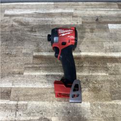 Houston Location AS-IS Milwaukee FUEL 18V Lithium-Ion Brushless Cordless 1/4 in. Hex Impact Driver (Tool-Only)