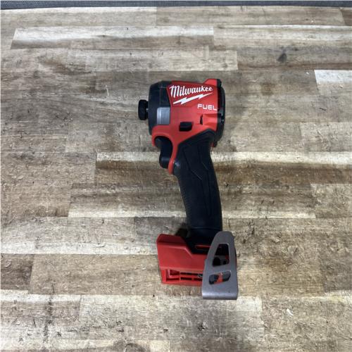Houston Location AS-IS Milwaukee FUEL 18V Lithium-Ion Brushless Cordless 1/4 in. Hex Impact Driver (Tool-Only)