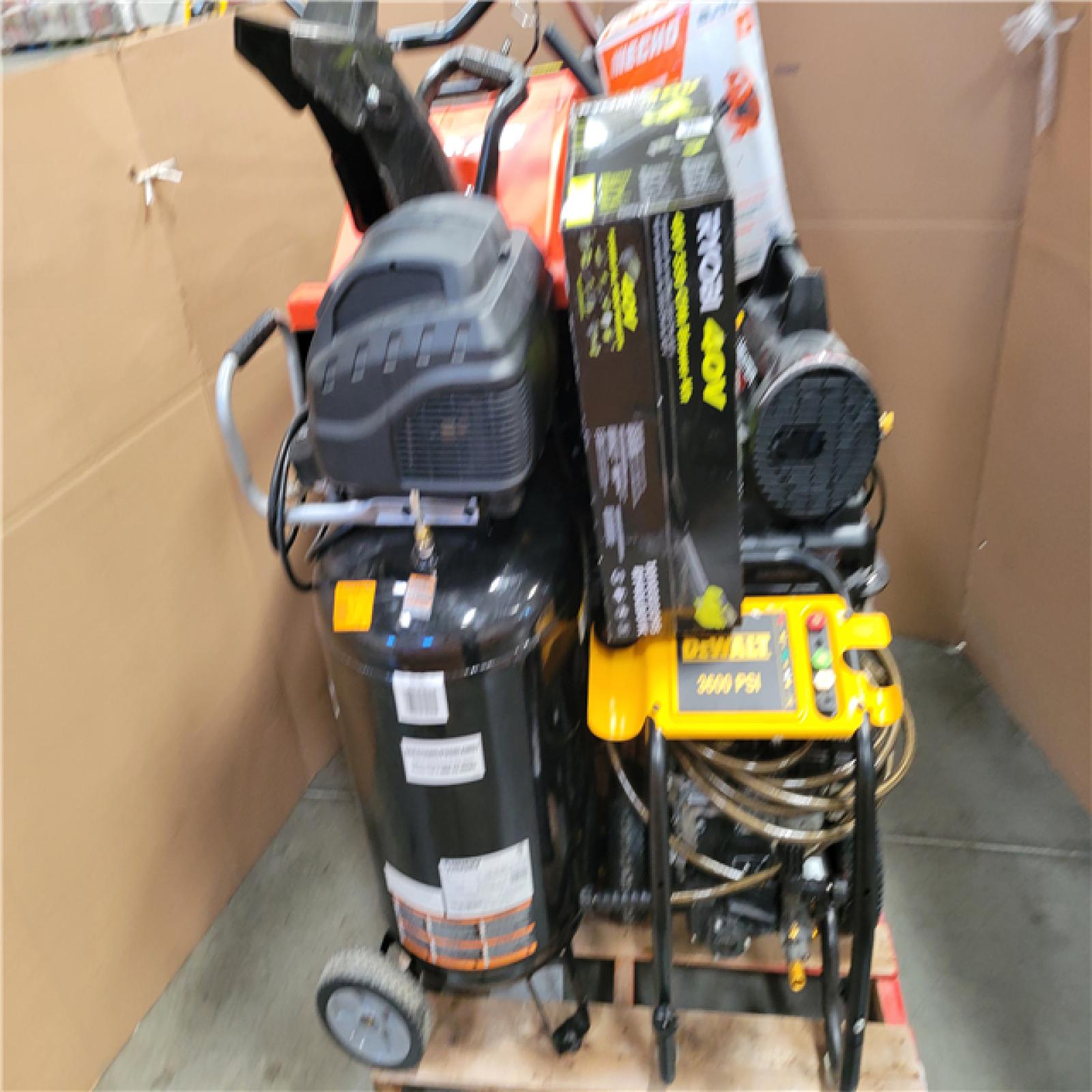 CALIFORNIA AS-IS OUTDOOR POWER EQUIPMENT