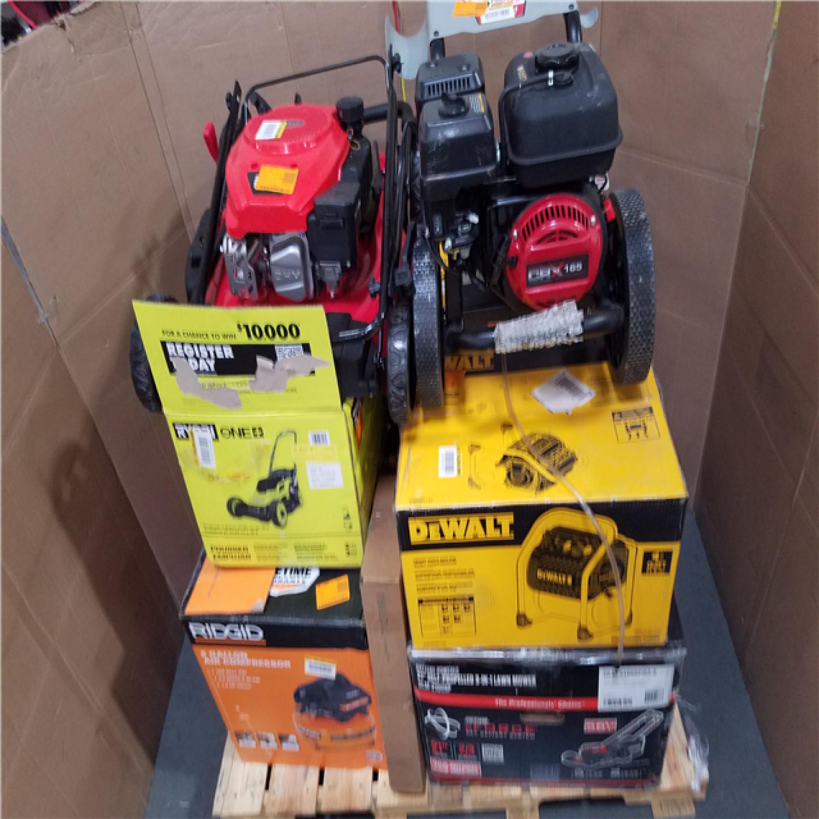 CALIFORNIA AS-IS OUTDOOR POWER EQUIPMENT