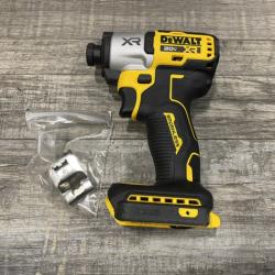 AS-IS DEWALT 20-Volt Maximum XR Cordless Brushless 1/4 in. 3-Speed Impact Driver (Tool-Only)