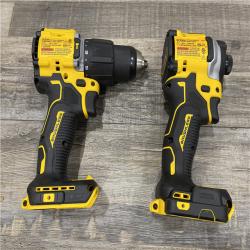 AS-IS DEWALT ATOMIC 20V MAX Lithium-Ion Cordless 2-Tool Combo Kit